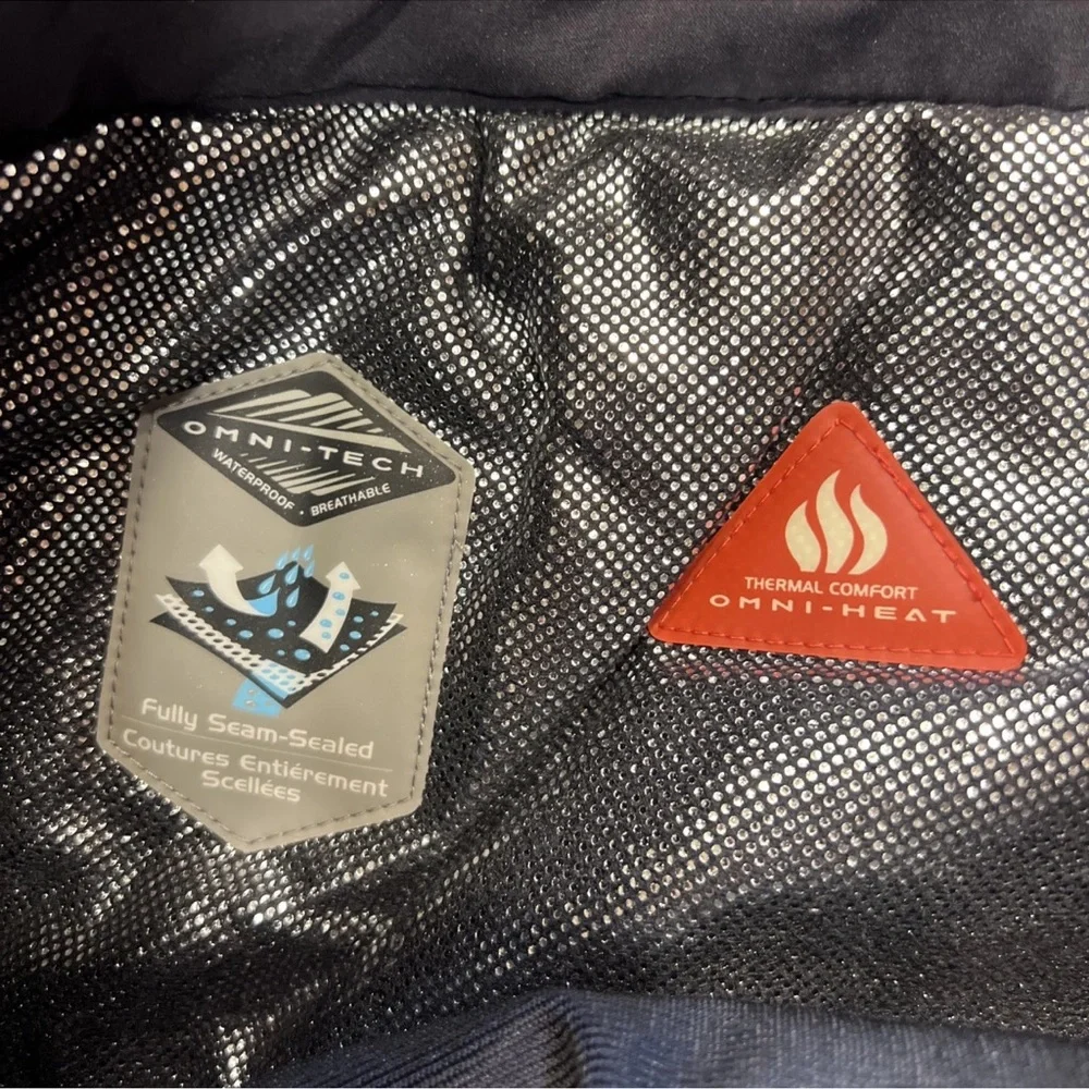 NWT COLUMBIA MENS TITANIUM WOODCUT PANT OMNI HEAT SKI PANTS Size XL REFLECTIVE